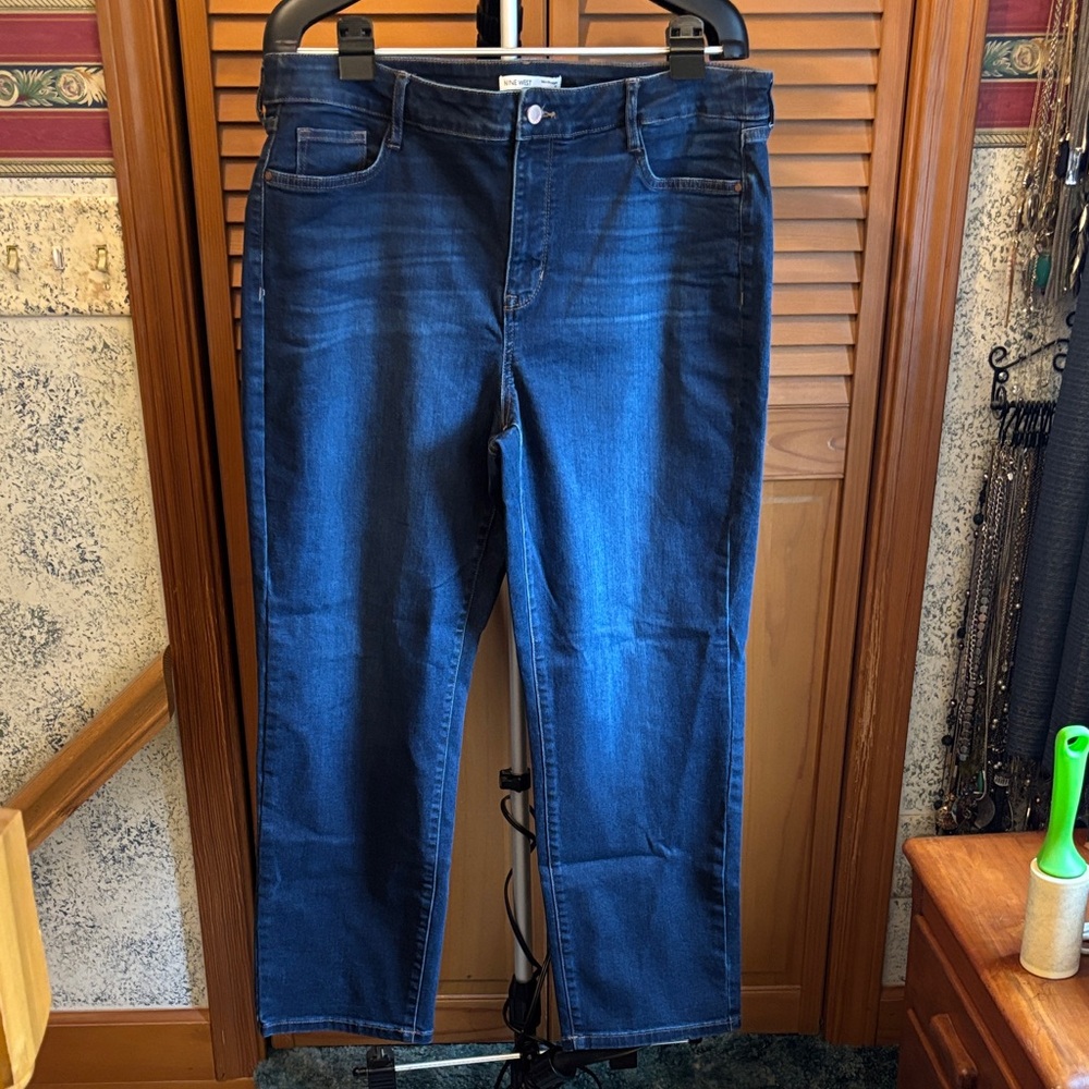 Nine West Women's Jeans Slim Straight Size 18